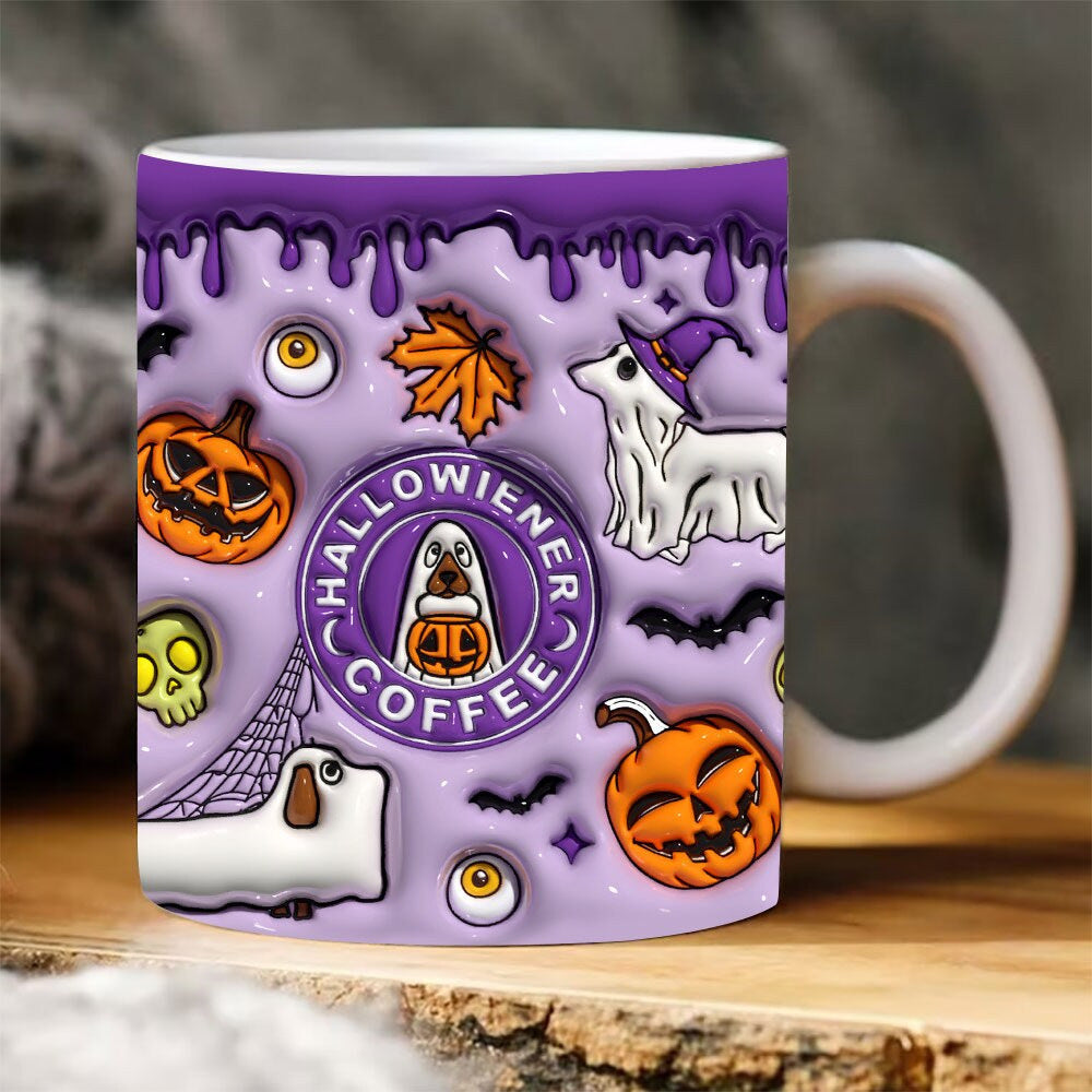 Halloween Pumpkin Ceramic Coffee Mug - Bellarte Enchanté Halloween Pumpkin Ceramic Coffee Mug